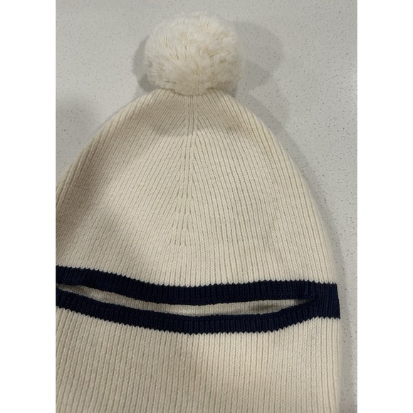 KULE Ivory Navy Orange The Mortitz Balaclava Ski Mask Hat - Picture 7 of 9